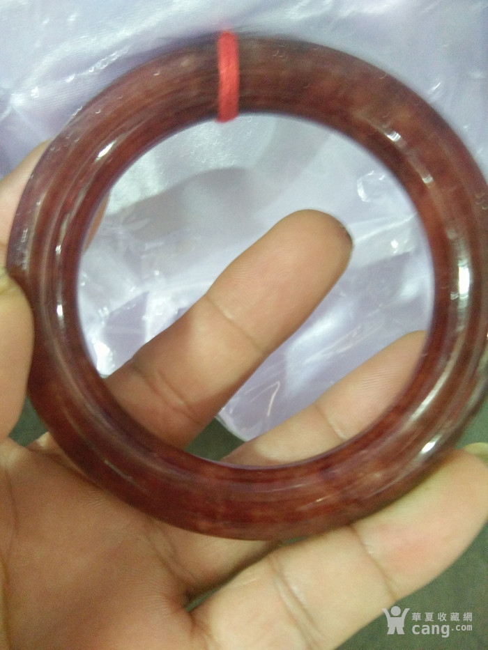 清代红翡手镯