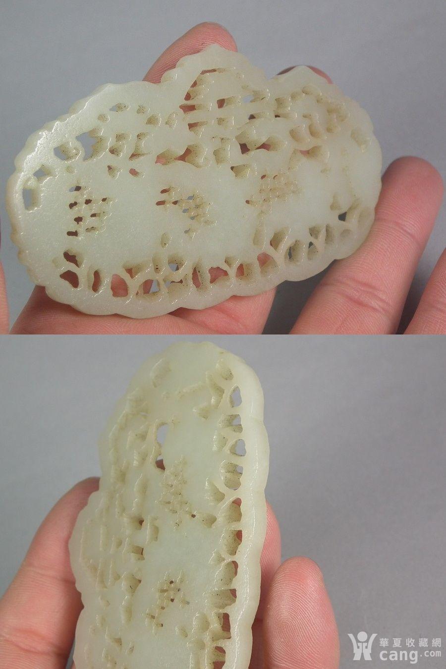 明代和田青白玉多层拉丝工状元游街大发冠