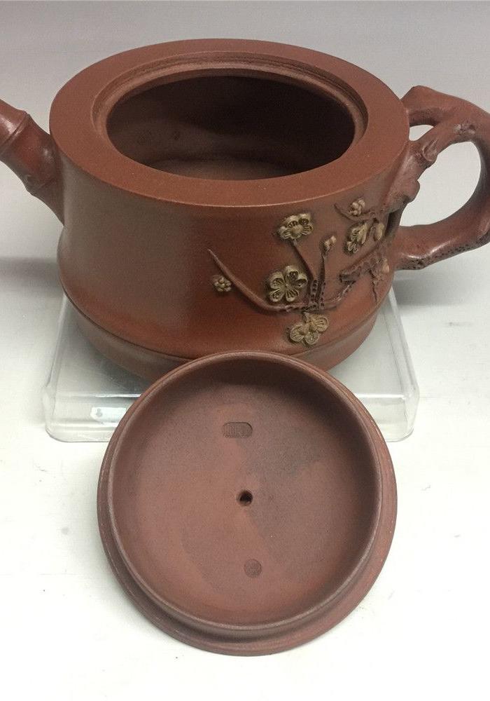 顾景舟梅花紫砂壶