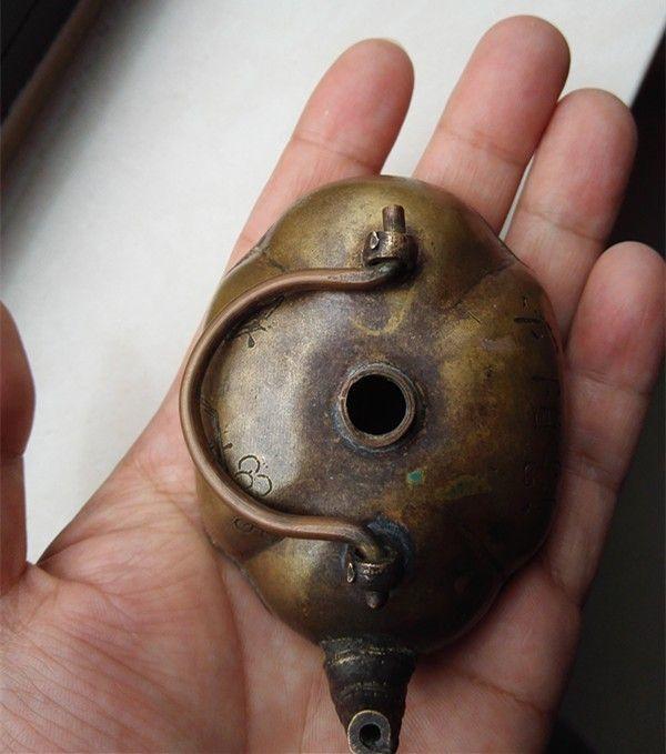 荣宝斋款民国刻铜水滴