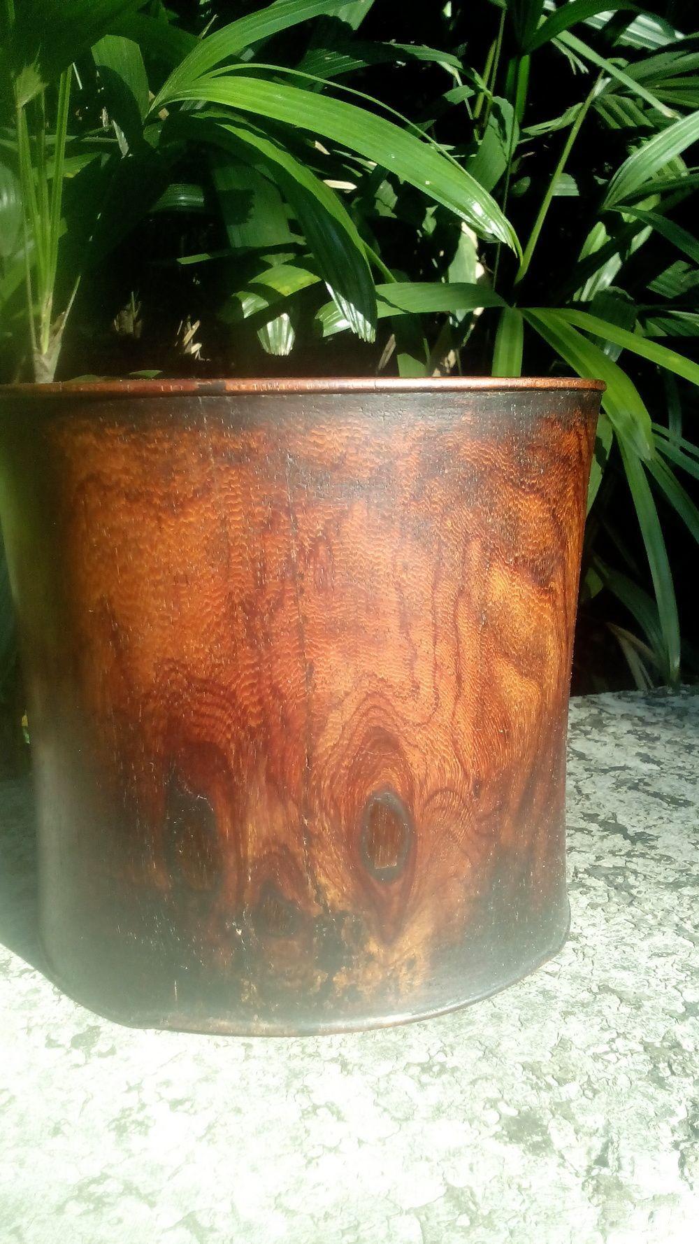 明清黄花梨笔筒笔海