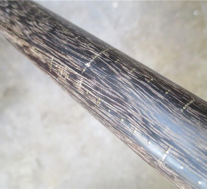 长度1.37米 紫檀木牛毛纹称杆 全品