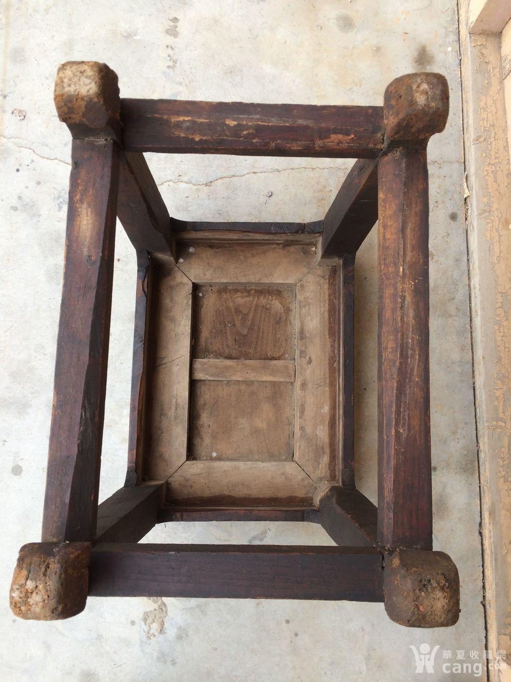 老楸木凳子一个