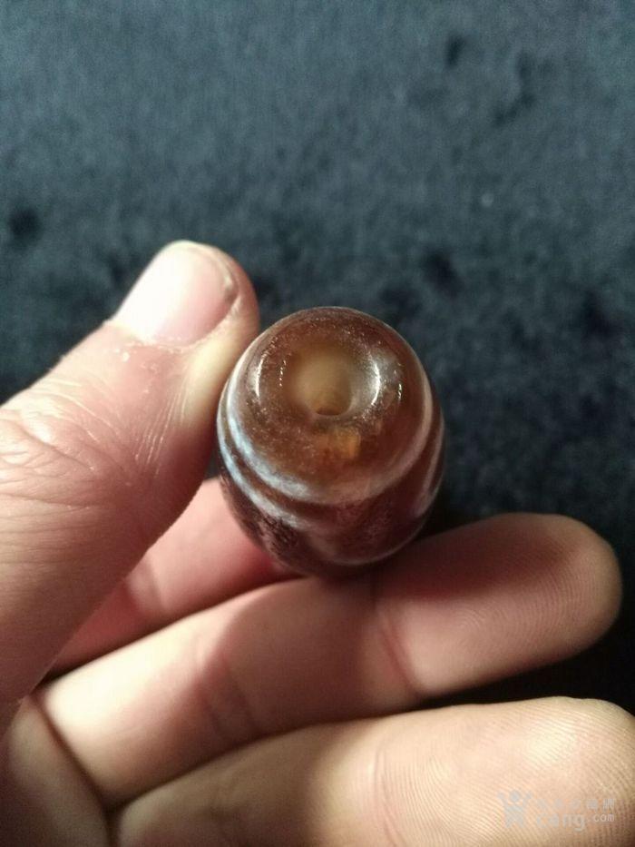 乡下收的清代老玛瑙天珠