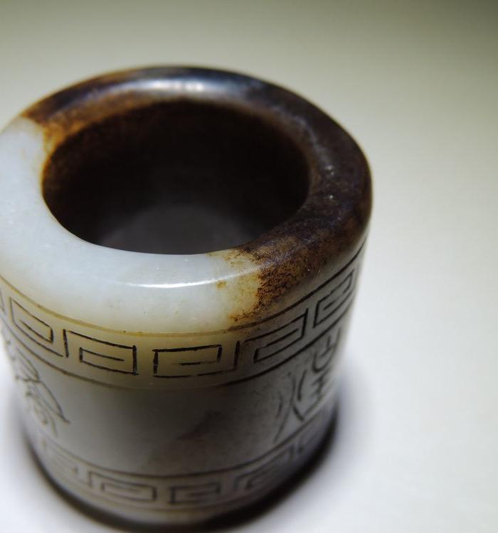 明代玉扳指,历代玉扳指,明代扳指特点_大山谷图库