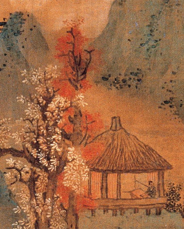 明-蓝瑛-仿张僧繇山水图