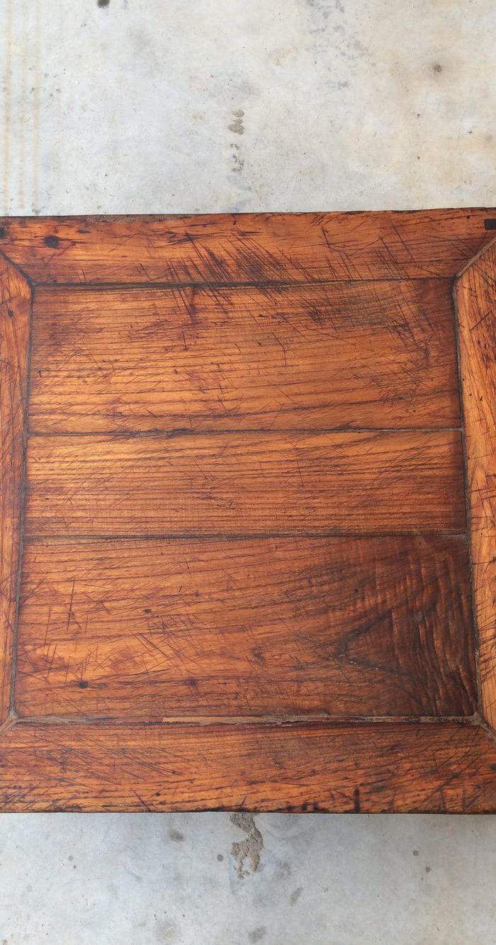 老楸木炕桌一张