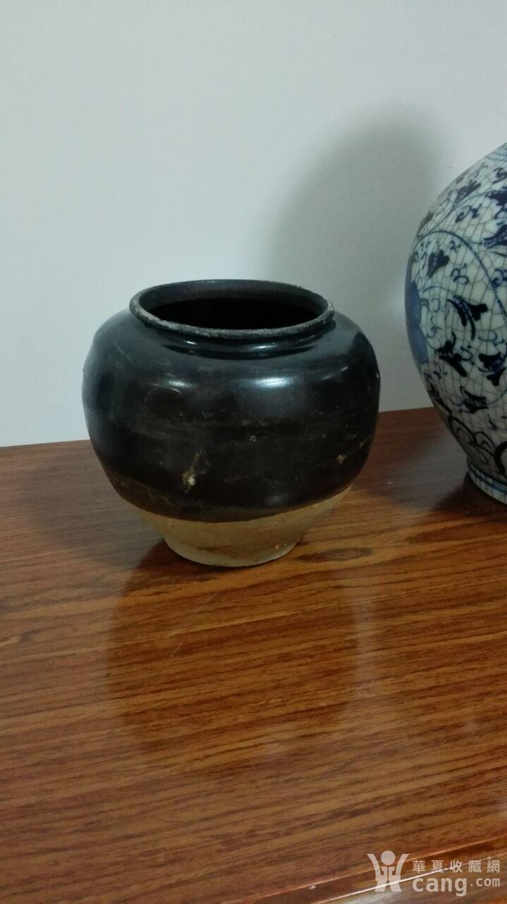 唐代黑釉茶叶罐