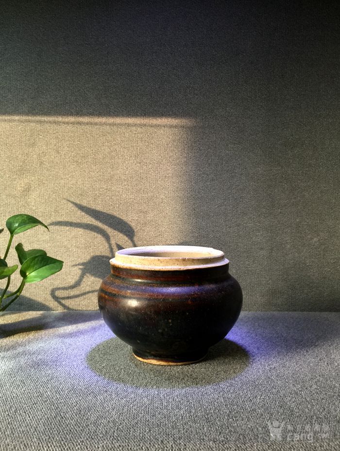 *燕川窑窑变茶入