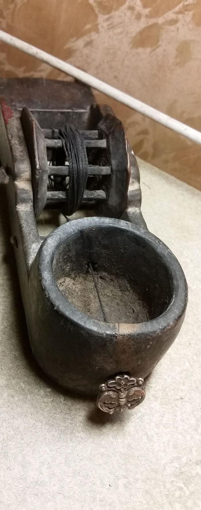 桥形精品木作老墨斗