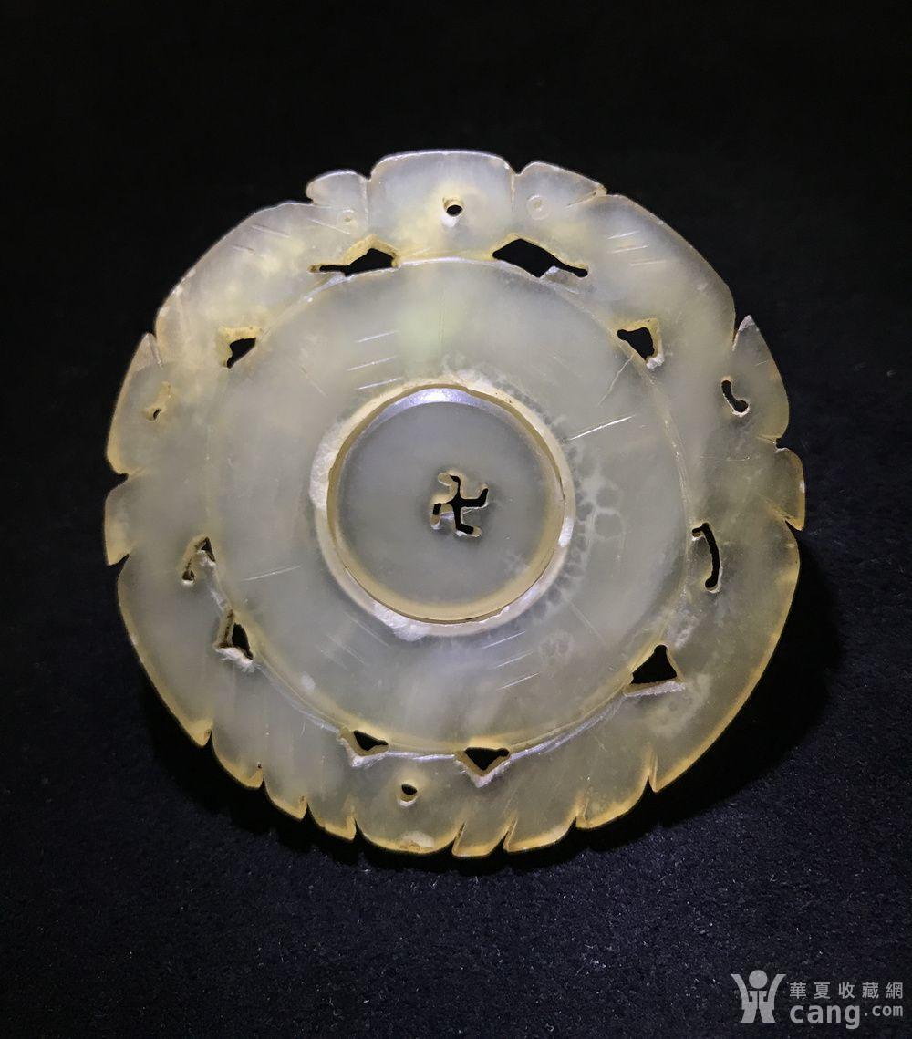 清代岫玉转心佩