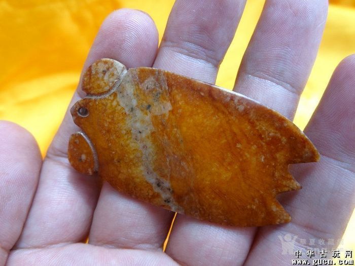 战汉时期老和田错金玉蝉