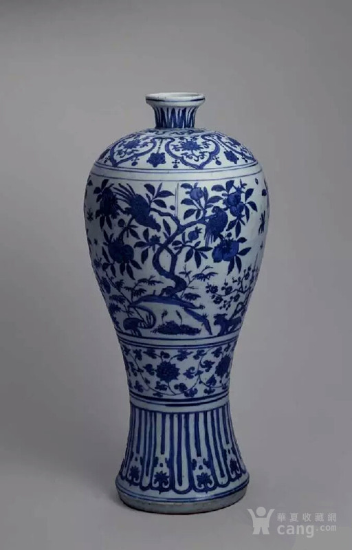 明代青花梅瓶民窑图片_来自藏友皇室收藏8_瓷器_地摊交易_华夏收藏网