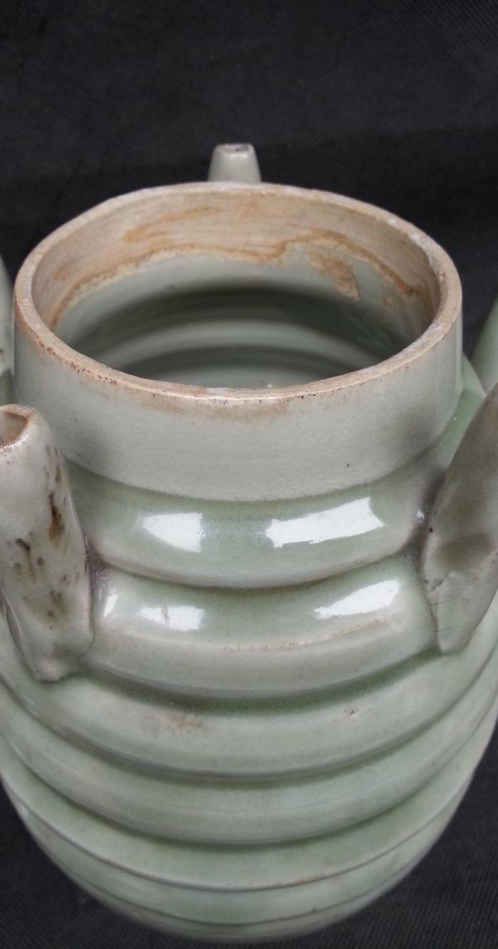 南宋早期龙泉五管瓶!