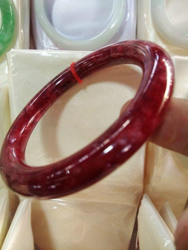 清代红翡翠手镯