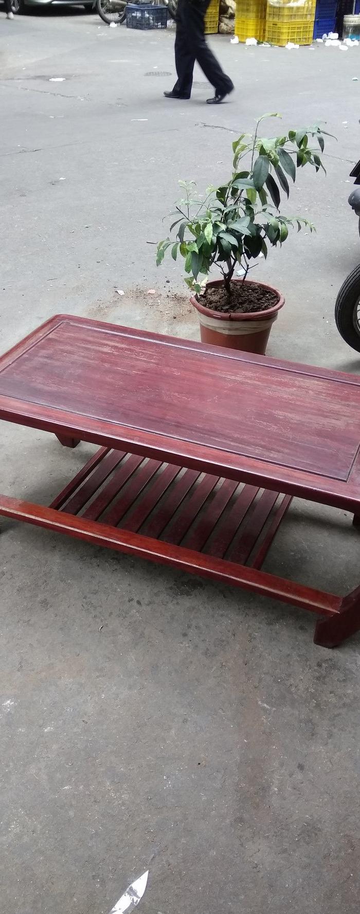 红花梨长茶几