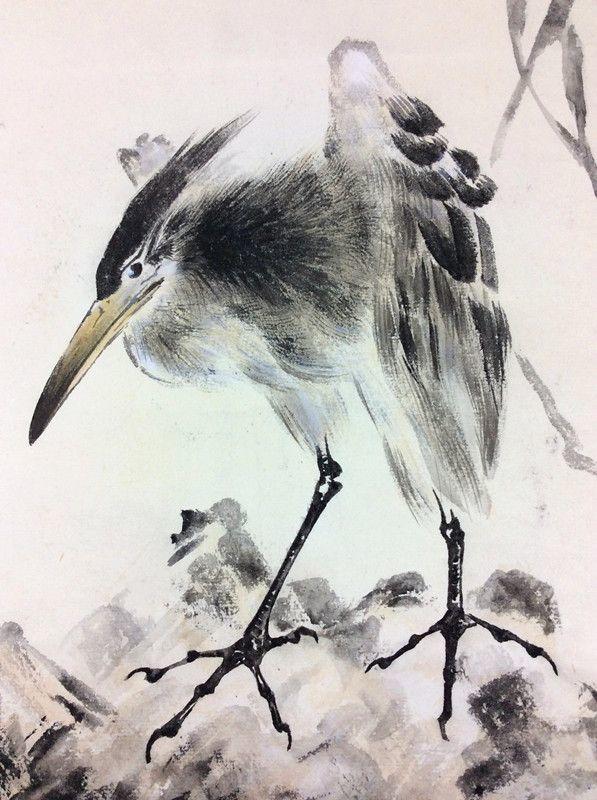 岭南画派创始人高奇峰花鸟国画