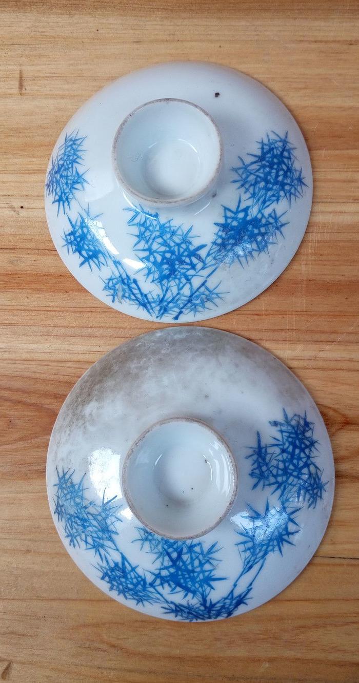 全品民国茶杯盖2个