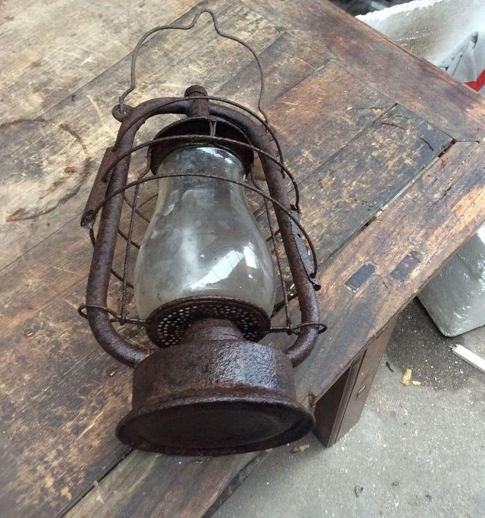 民国进口老马灯厂名都在灯罩上商号