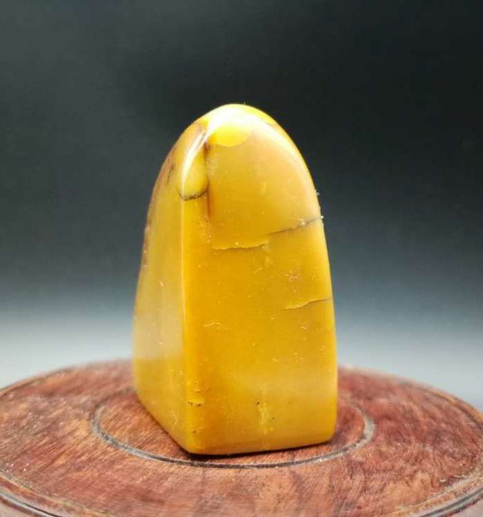 民国寿山石鹿目田老印章-包老包退