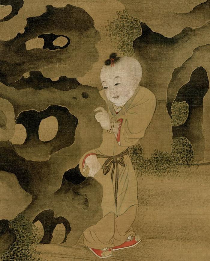 清 王朴-婴戏图