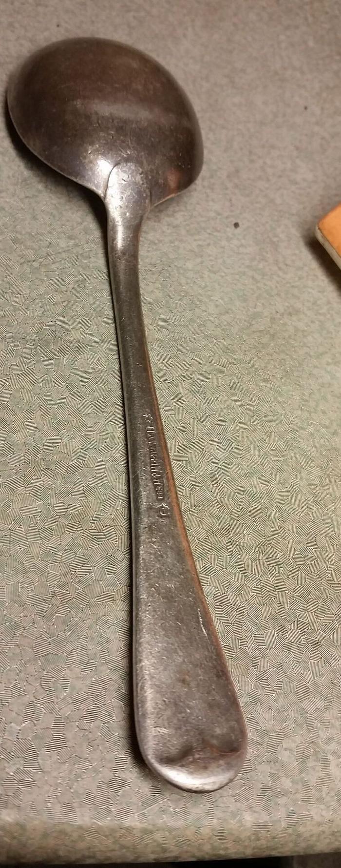 相对于晚清民国外国银汤勺