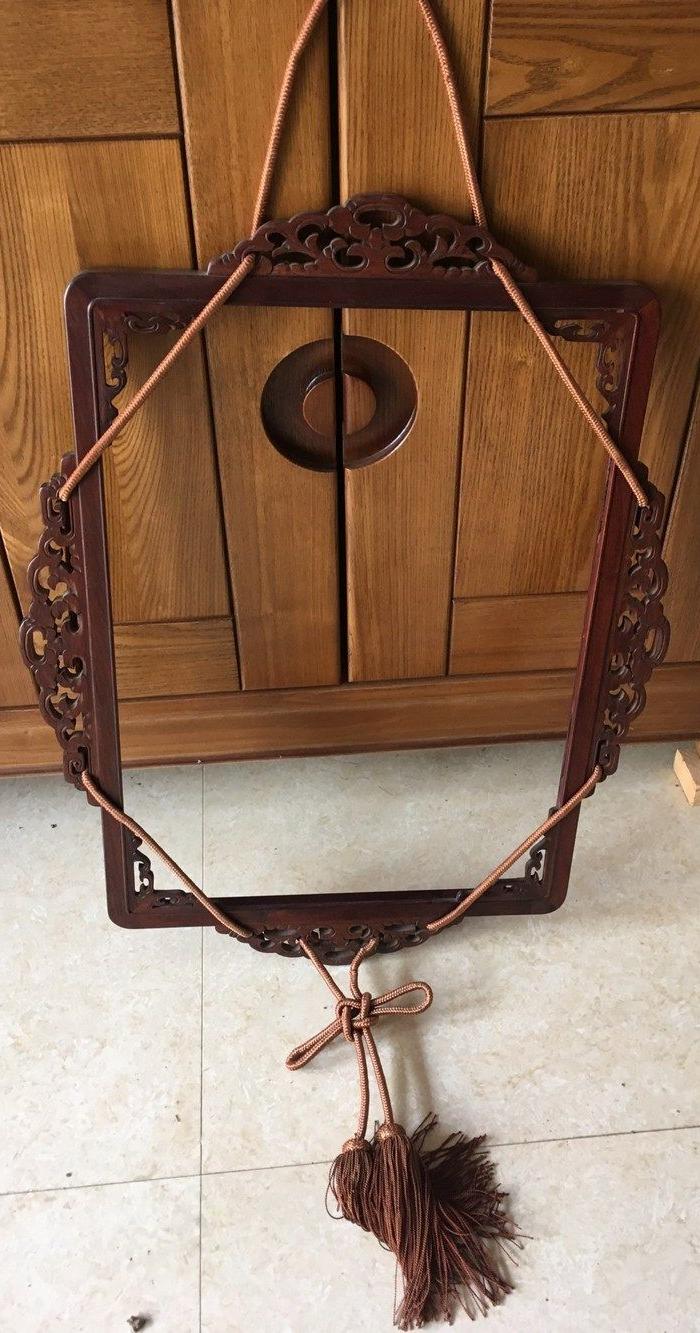 日本回流老红木画框