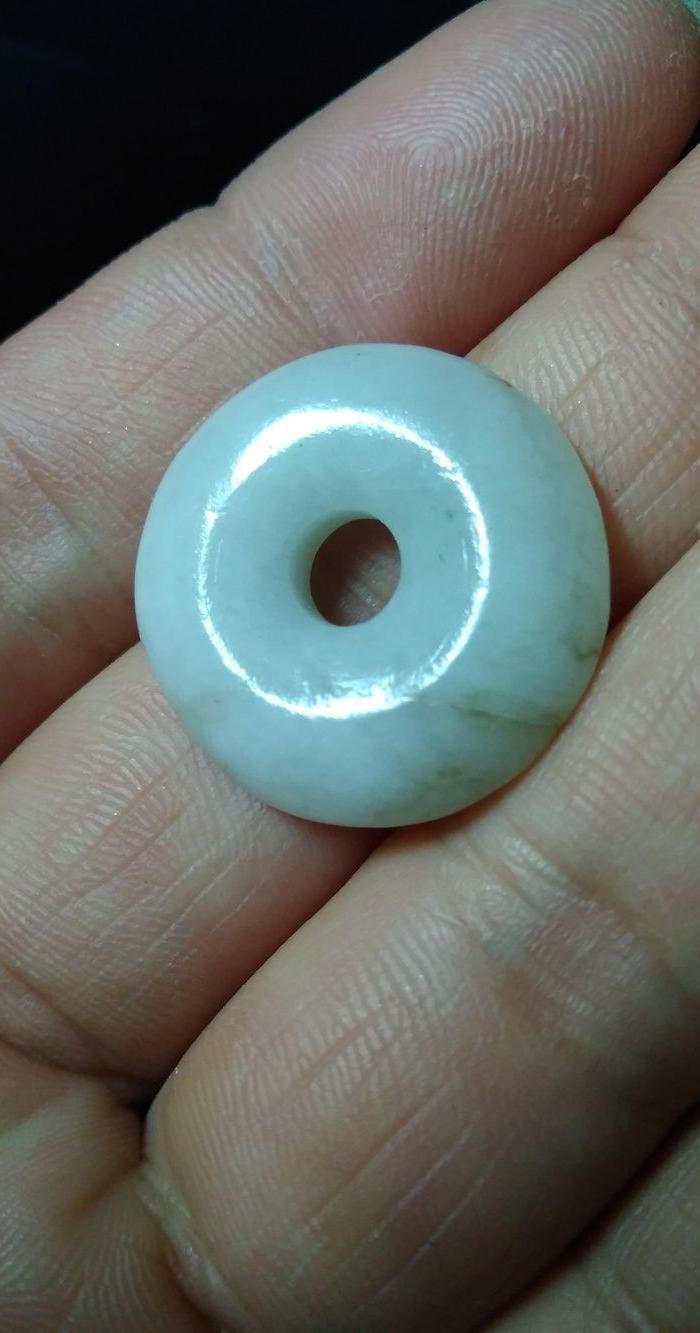 开门老玉-平安扣