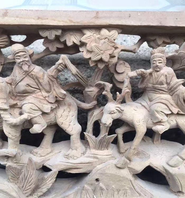 清中期精品八仙骑兽