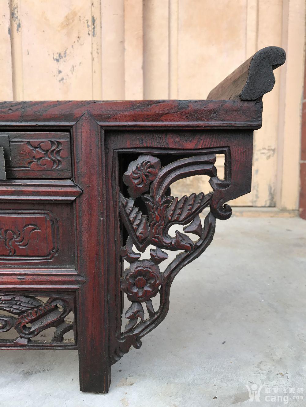 漂亮的老楸木炕琴一个