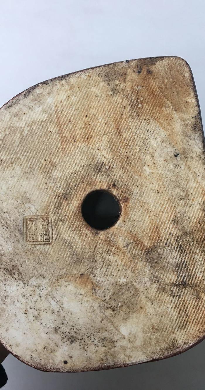 【曾龙升】粉彩观音像一尊,13517033319