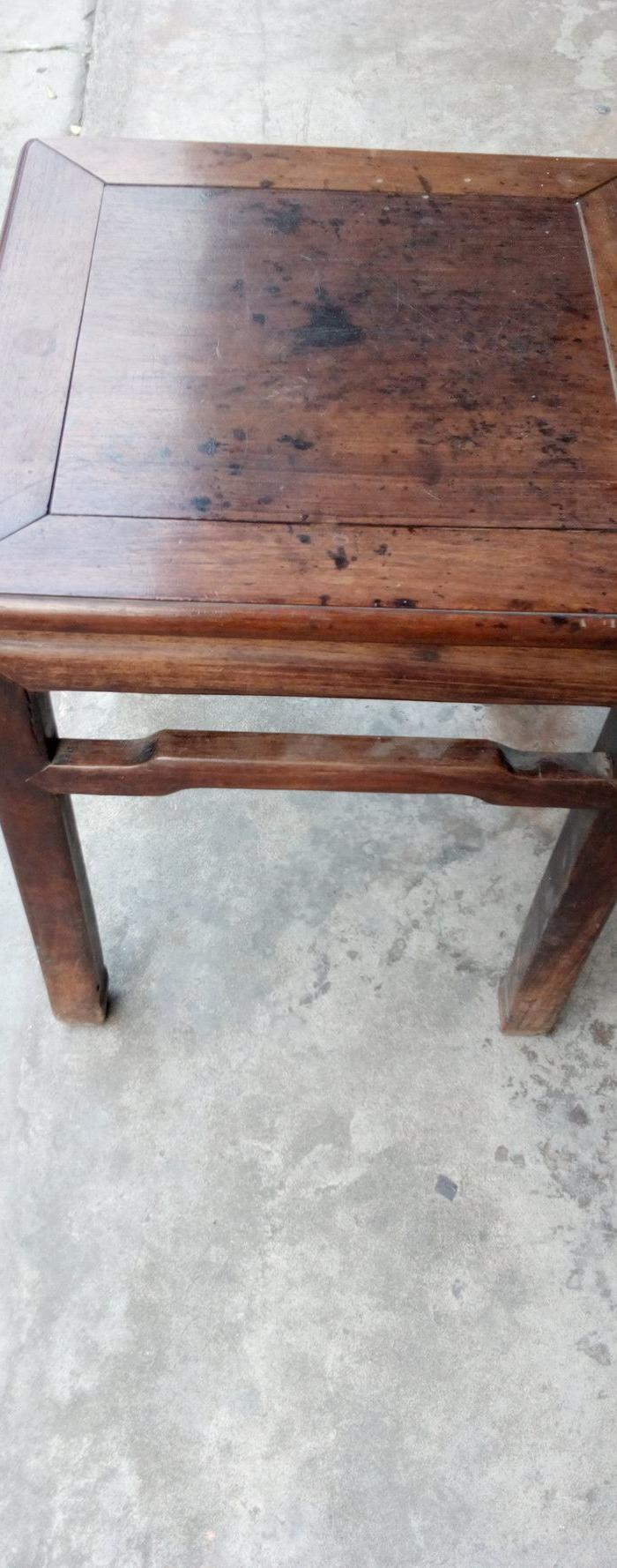 老红木酸枝41大工字横四方凳