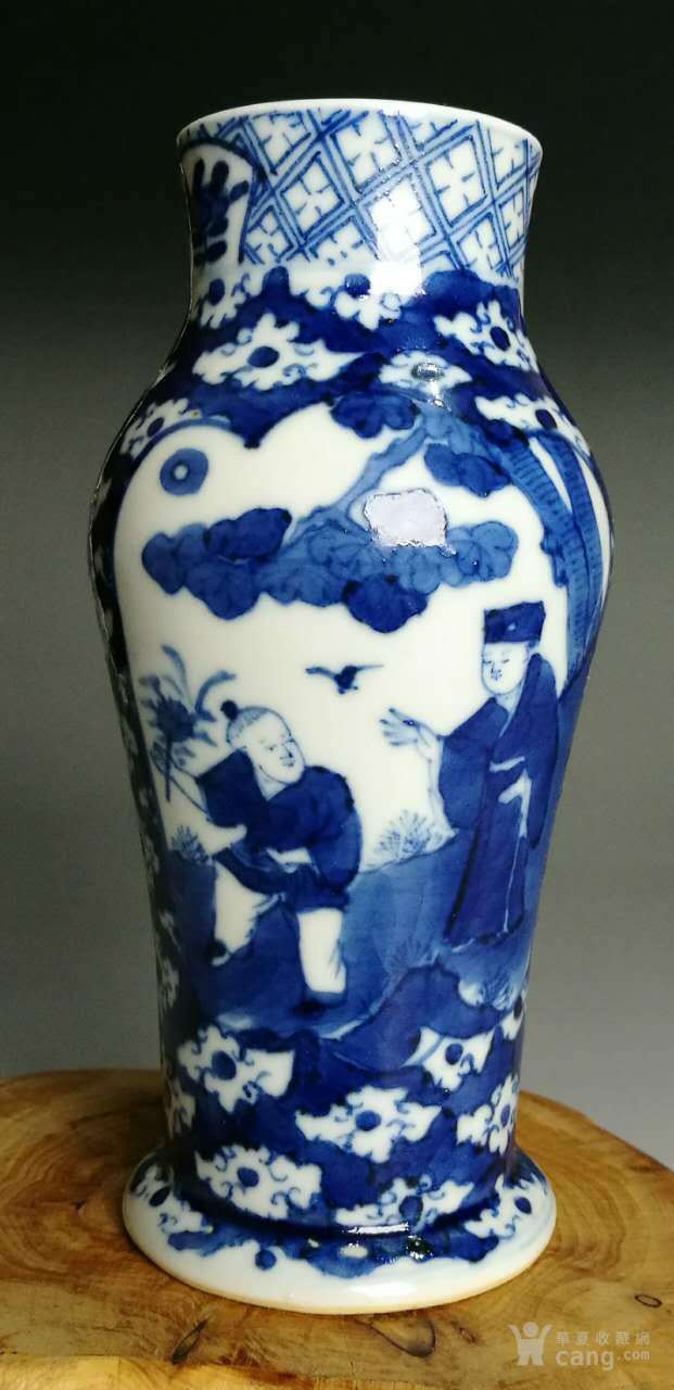 价格_光绪青花人物瓶图片_来自藏友qdsdsy_瓷器_地摊交易_华夏收藏网