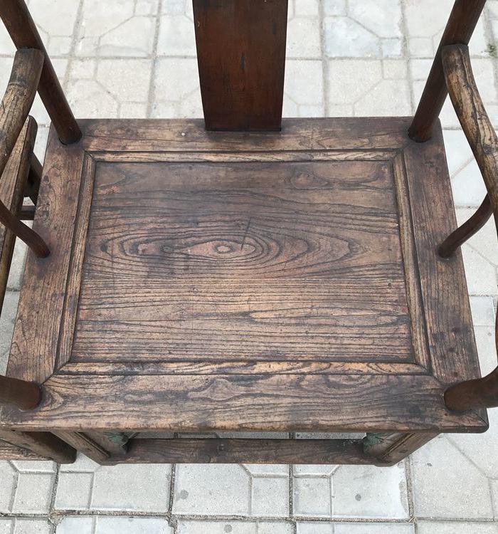 漂亮大气的老楸木太师椅一对