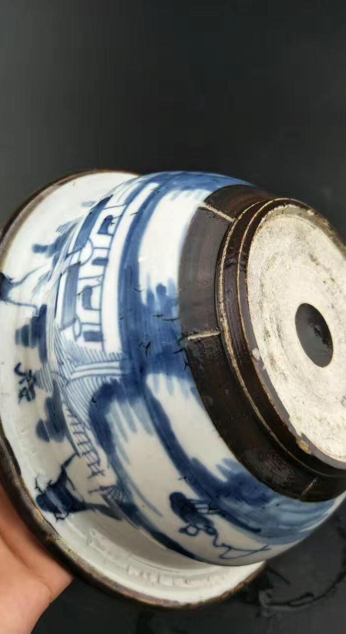 清中期青花香炉(全品)