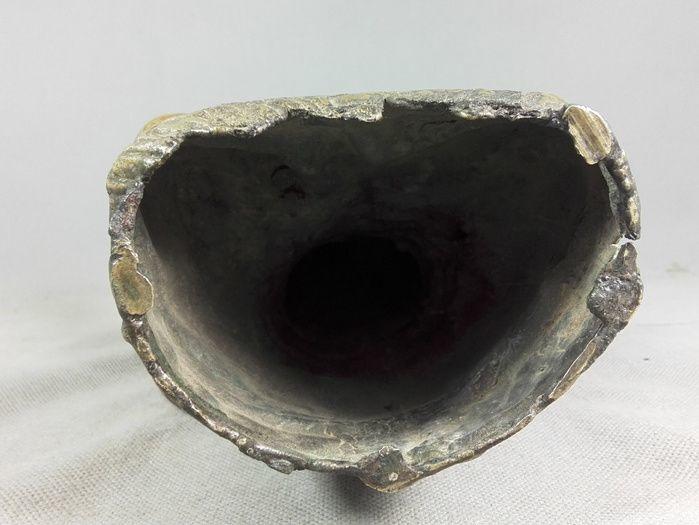 清末:"白莲圣母"铜造像(有修)