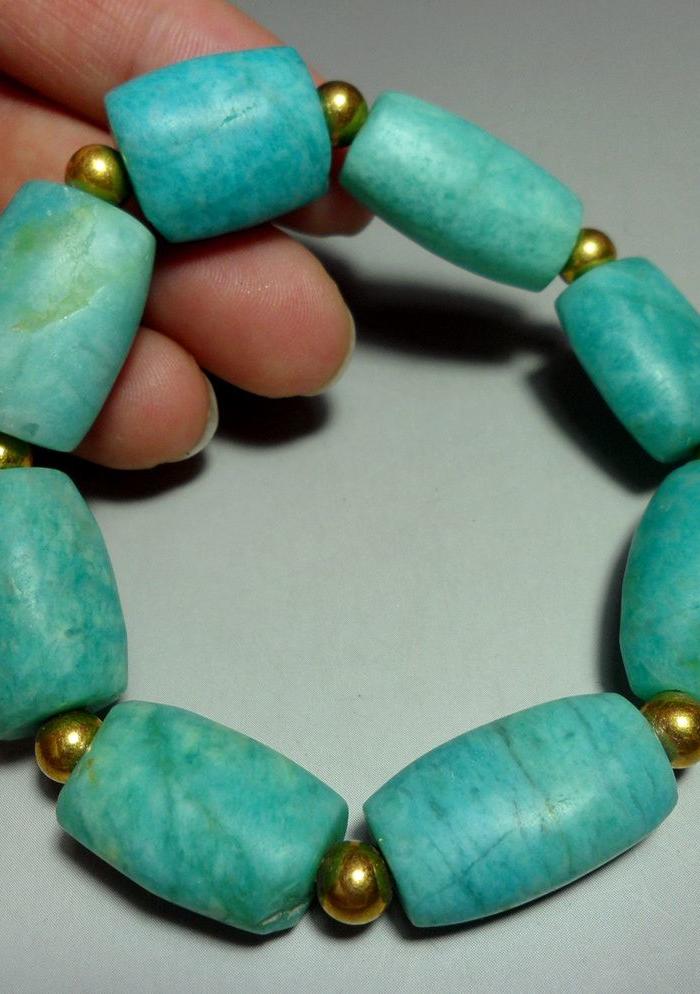 老天河石桶珠手串!