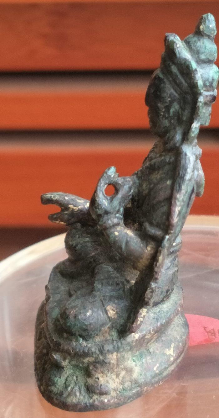 明代鎏金寸佛!精品