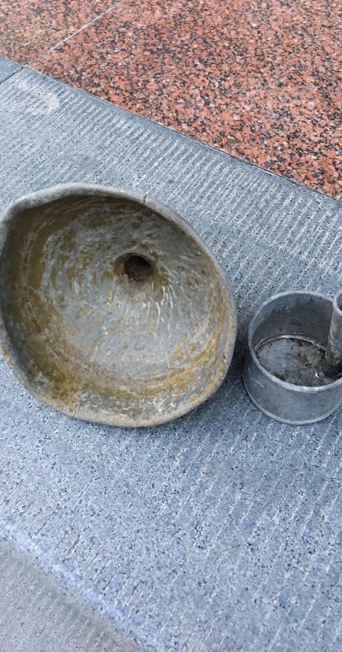 一套古代浙江一带打黄酒用锡制的酒提酒斗