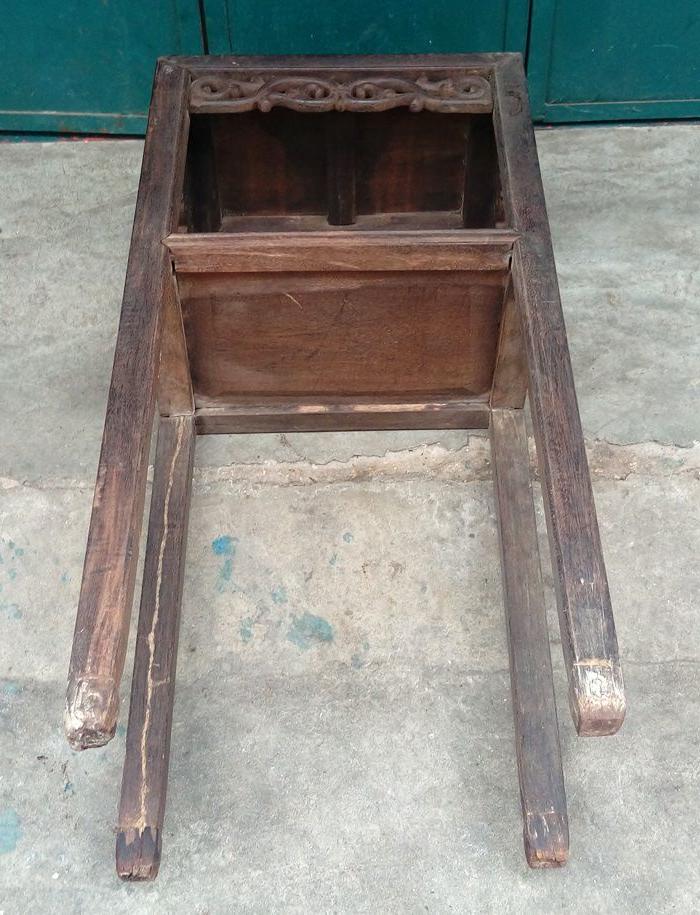 坤甸木灵芝花茶几001