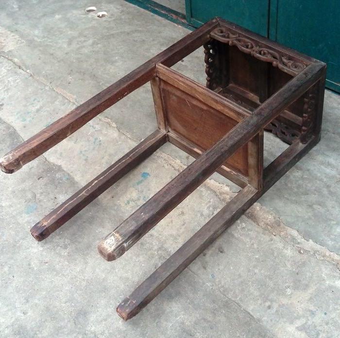 坤甸木灵芝花茶几001