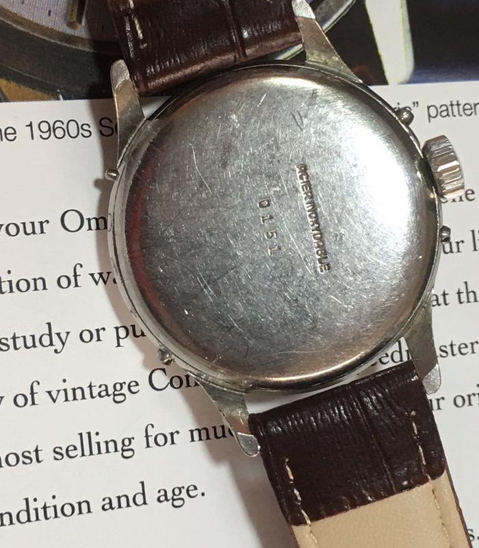 瑞士nivada三历月相腕表二手手表瑞士尼威达古董表