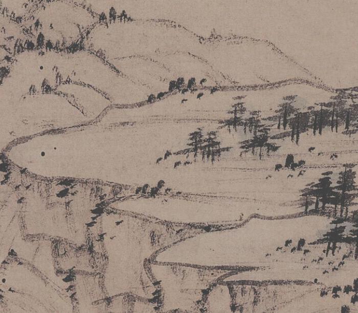 清程正揆山水手卷《江山卧游图》