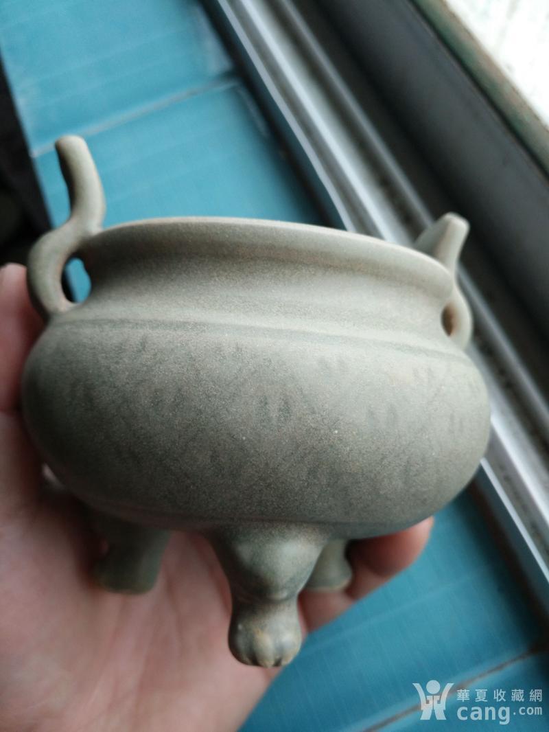 元代龙泉鼎式香炉