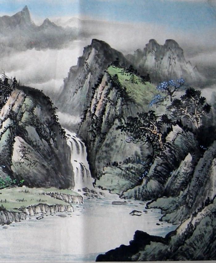 国画山水《林深幽居乐》小六尺 李章伟 中美协高研班