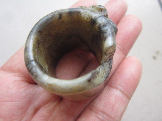 和田玉金蝉老板指