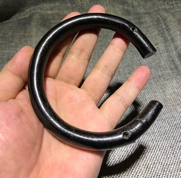 清代爆老一只 海柳 手镯