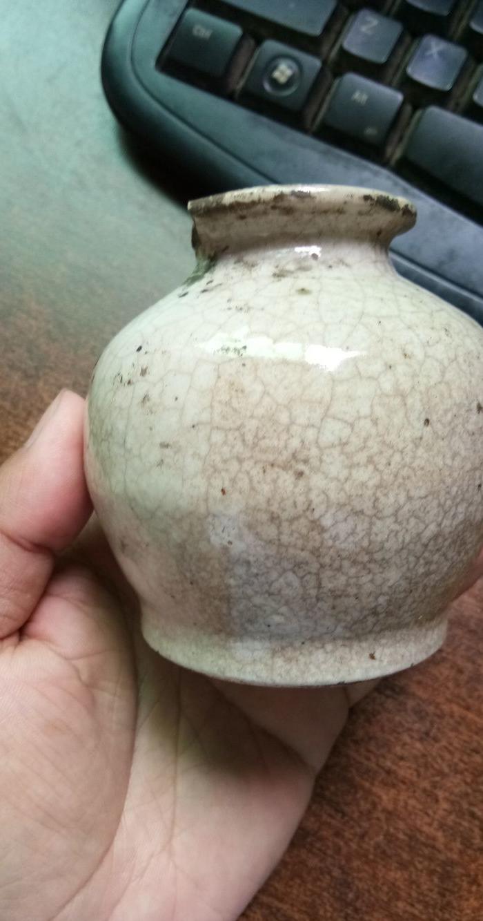 包老民国及以上,哥釉苹果尊