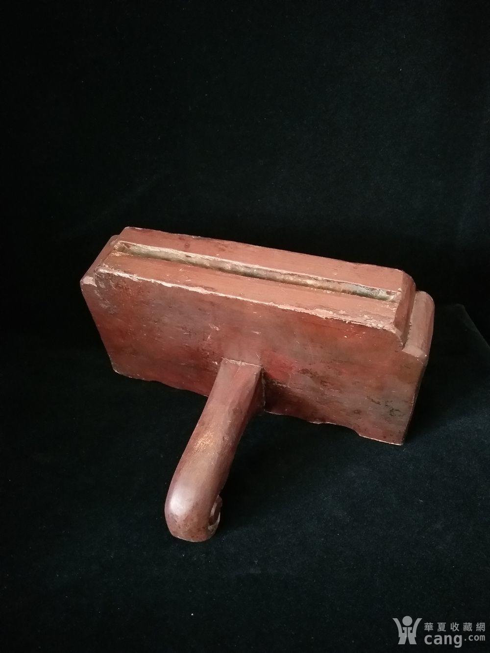 清代,喜上眉梢铜镜架