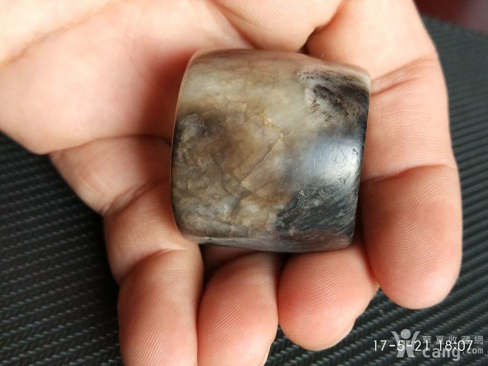 老提油和田玉扳指